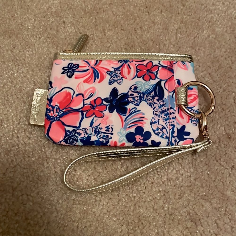 Lilly Pulitzer GWP mini wrist bag